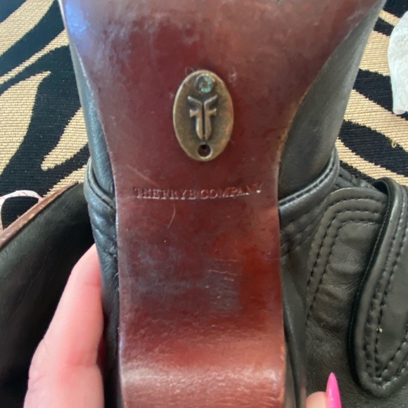 FRYE Women's Ava Button Bootie, Size 7 M, Black - Picture 8 of 15